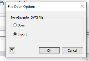 Open Options