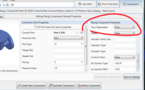 Flow direction settings 1